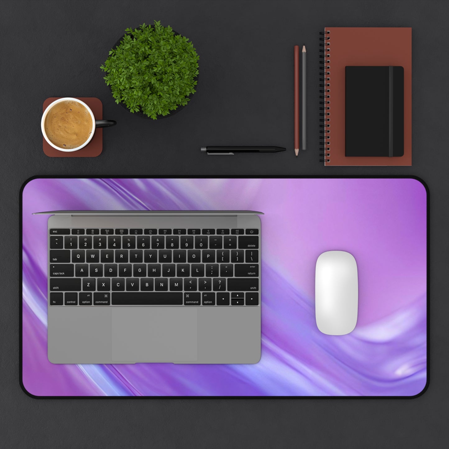 Desk Mat – Lavender Wave