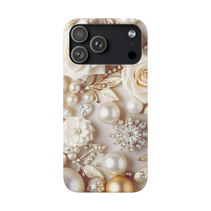 Snap Phone Case – Ivory Opulence