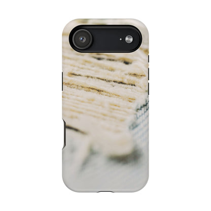 Impact-Resistant Phone Case – Woven Warmth