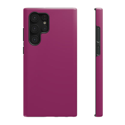Impact-Resistant Phone Case – Orchard Plum – Compatible with iPhone 11–17 & Samsung Galaxy S22–S26 Series