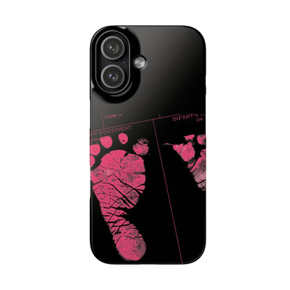 Snap Phone Case – Mom’s Little Pink Footprints
