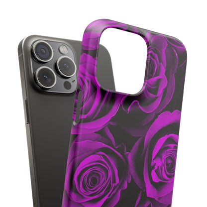 Snap Phone Case – Amethyst Roses