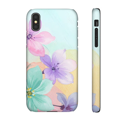 Snap Phone Case – Water Petal