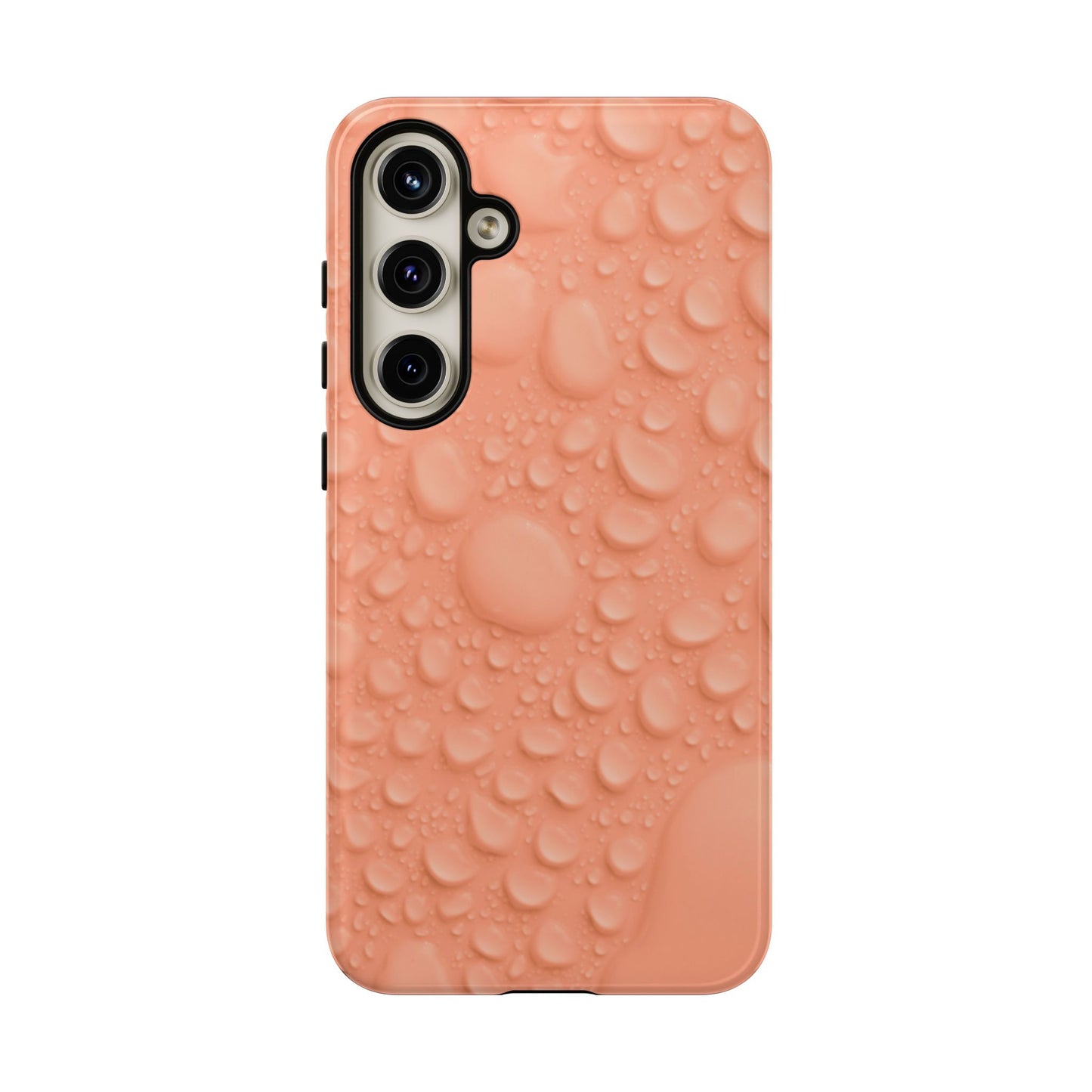 Protective Phone Case – Apricot Rain
