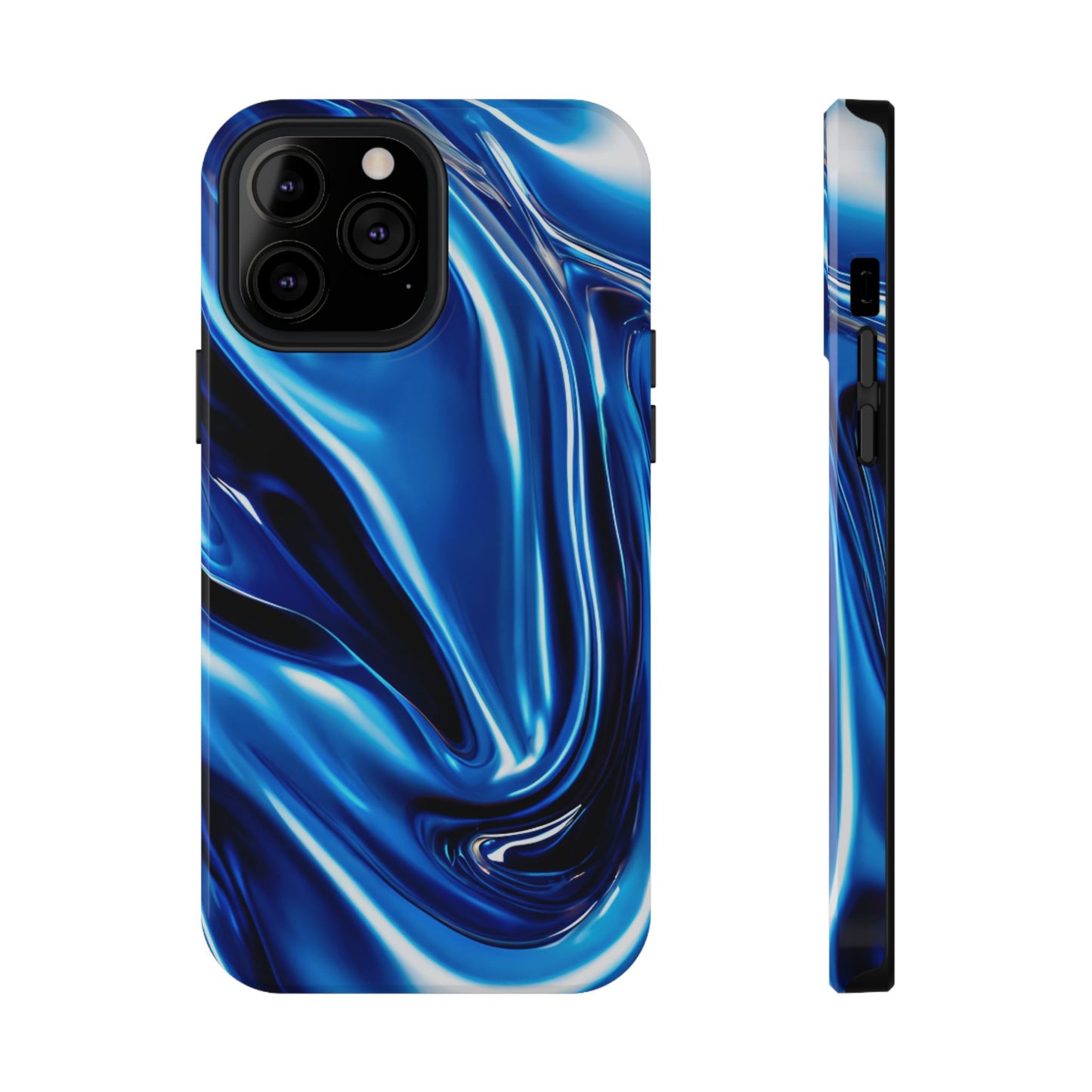 Impact-Resistant Phone Case – Midnight Surge