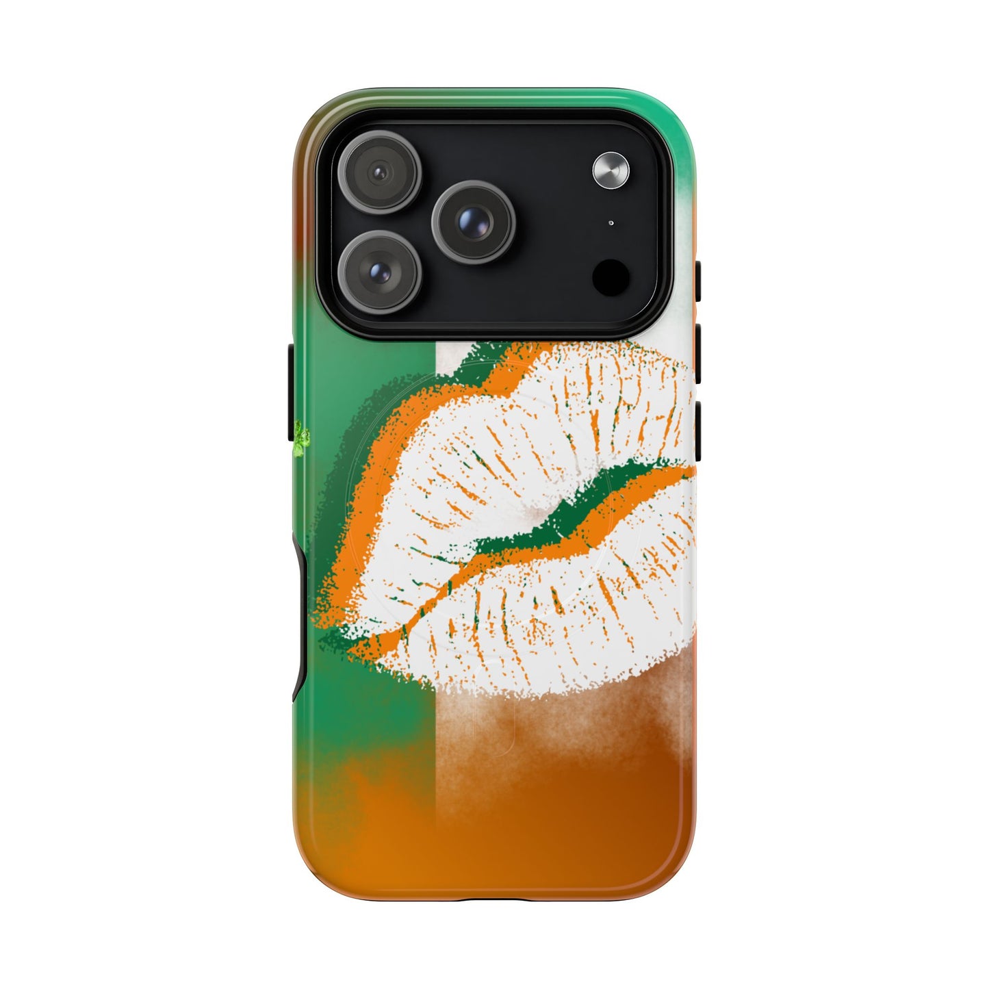 Dual-Layer Phone Case – Irish Lip St. Patrick’s Day Design