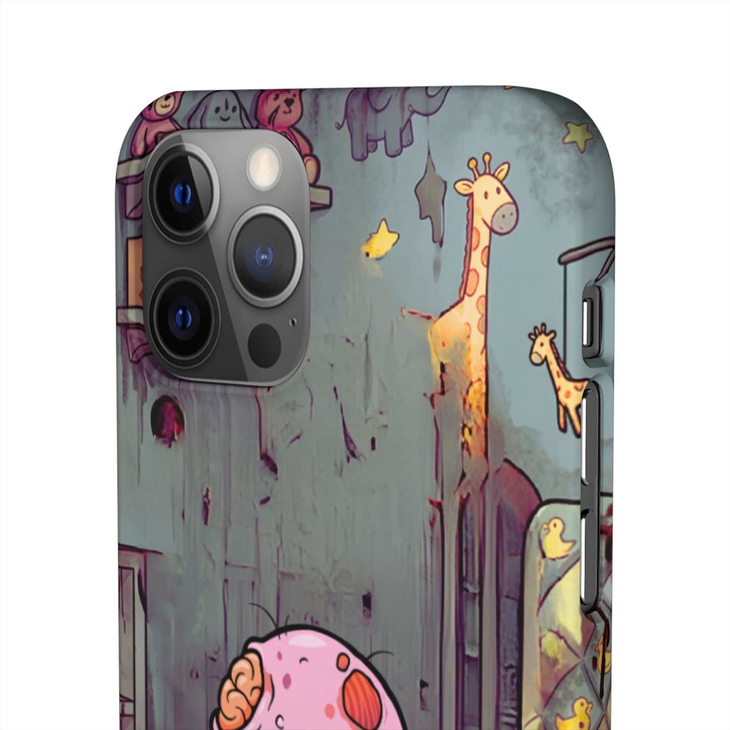 Phone Case — Creepy Cute Zombie Baby Nursery Design