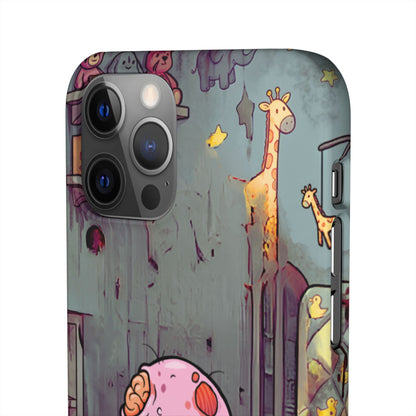 Phone Case — Creepy Cute Zombie Baby Nursery Design