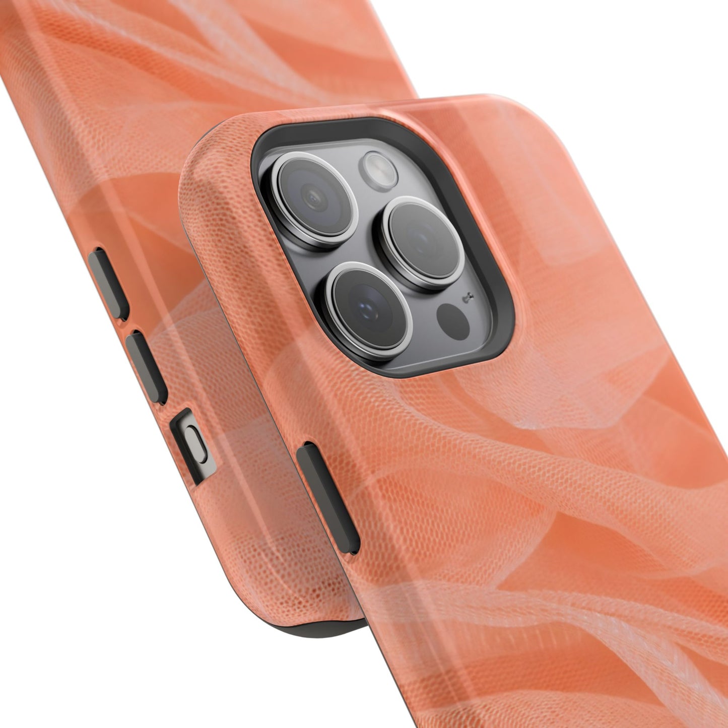 Wireless-Charging Compatible Case – Coral Veil