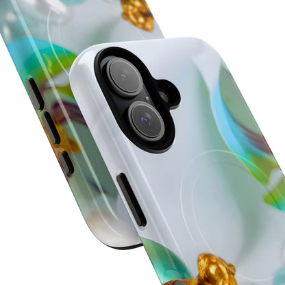 Protective Magnetic Phone Case – Mermaid's Pearl