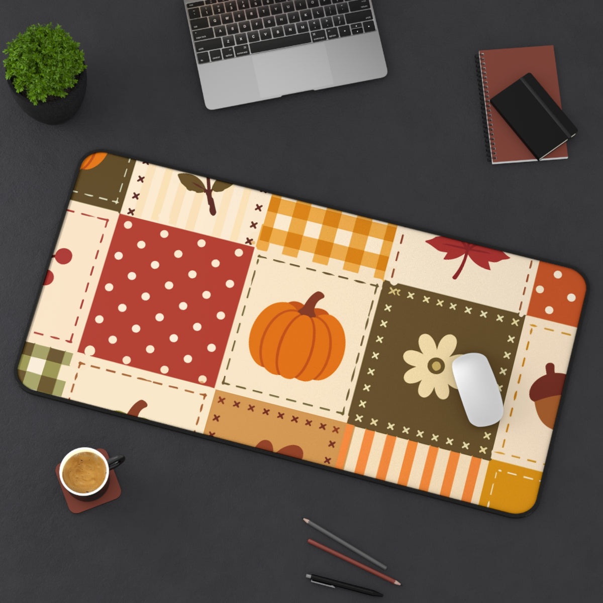 Desk Mat – Harvest Stitch