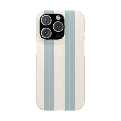 Slim Phone Case – Coastal Stripe