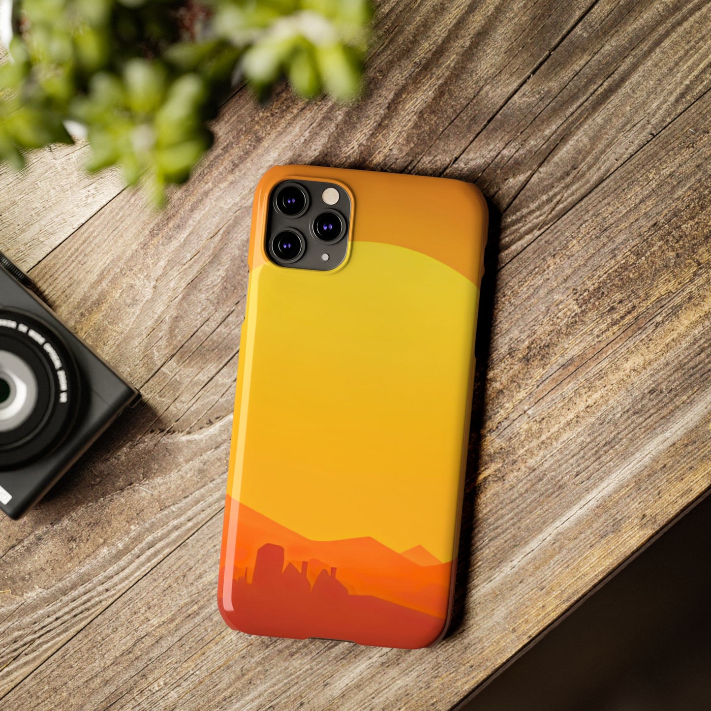 Slim Phone Case – Desert Sunrise