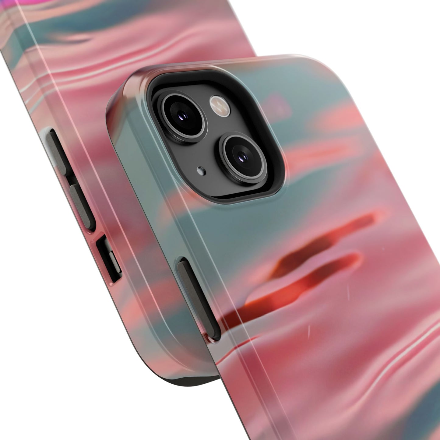 Impact-Resistant Phone Case – Liquid Sunset