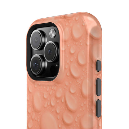 Impact-Resistant Phone Case – Apricot Rain