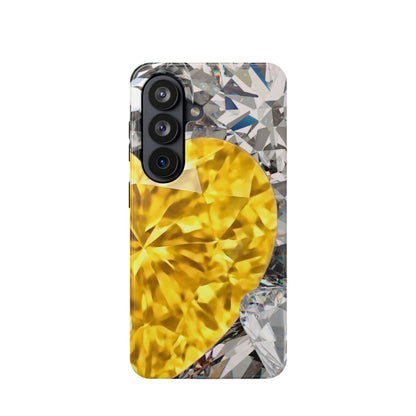 Impact-Resistant Phone Case – Heart of Gold