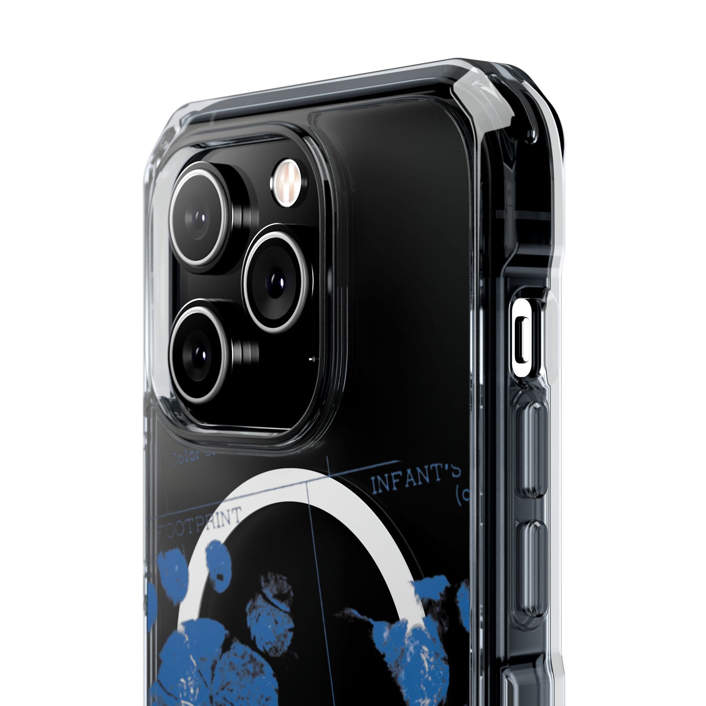 Clear Magnetic Phone Case – Mom’s Little Blue Footprints