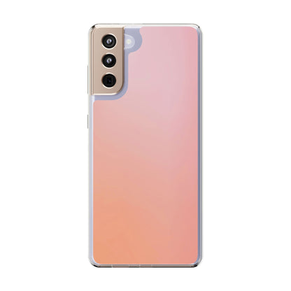 Clear Phone Case – Peachy Calm