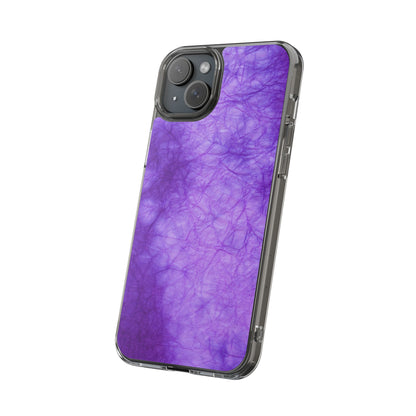 Clear Phone Case – Neon Dusk