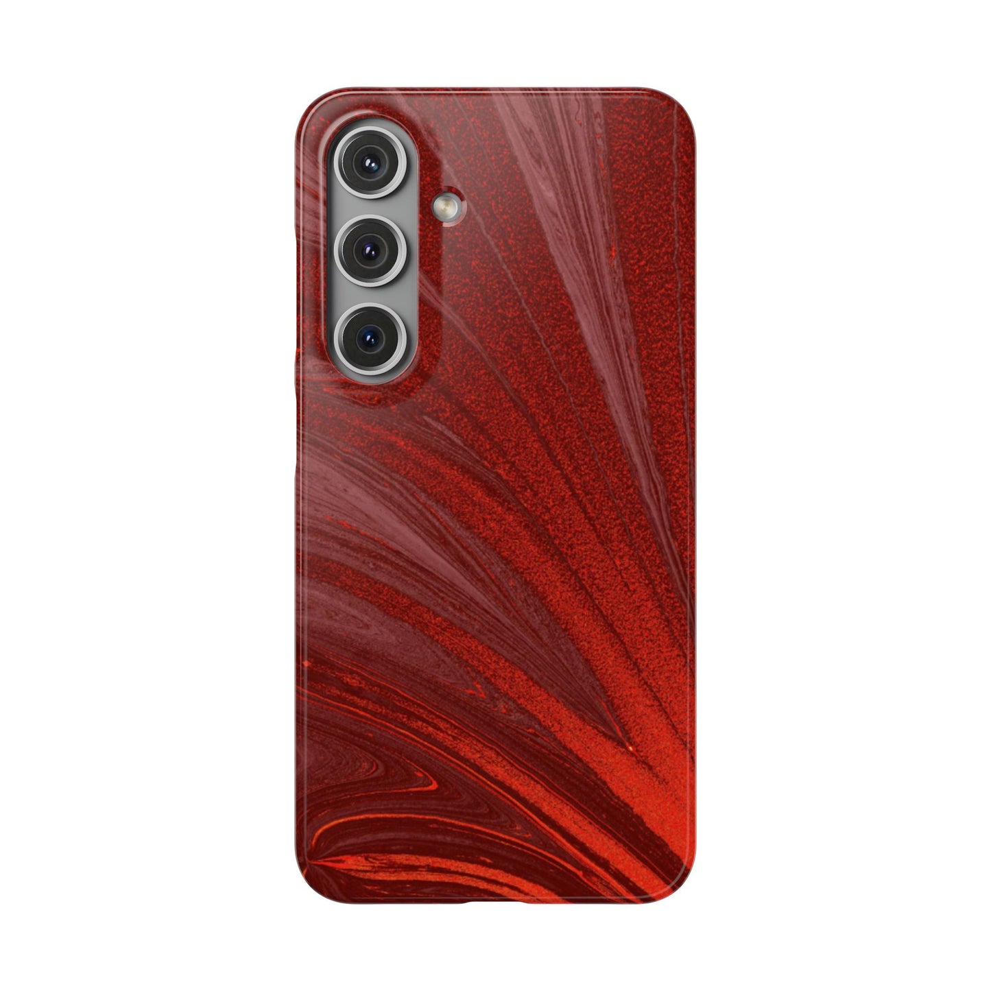 Snap Phone Case – Crimson Current