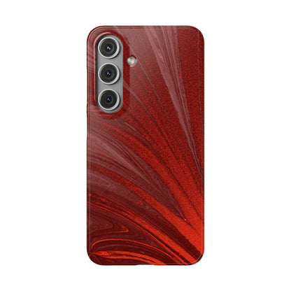 Snap Phone Case – Crimson Current