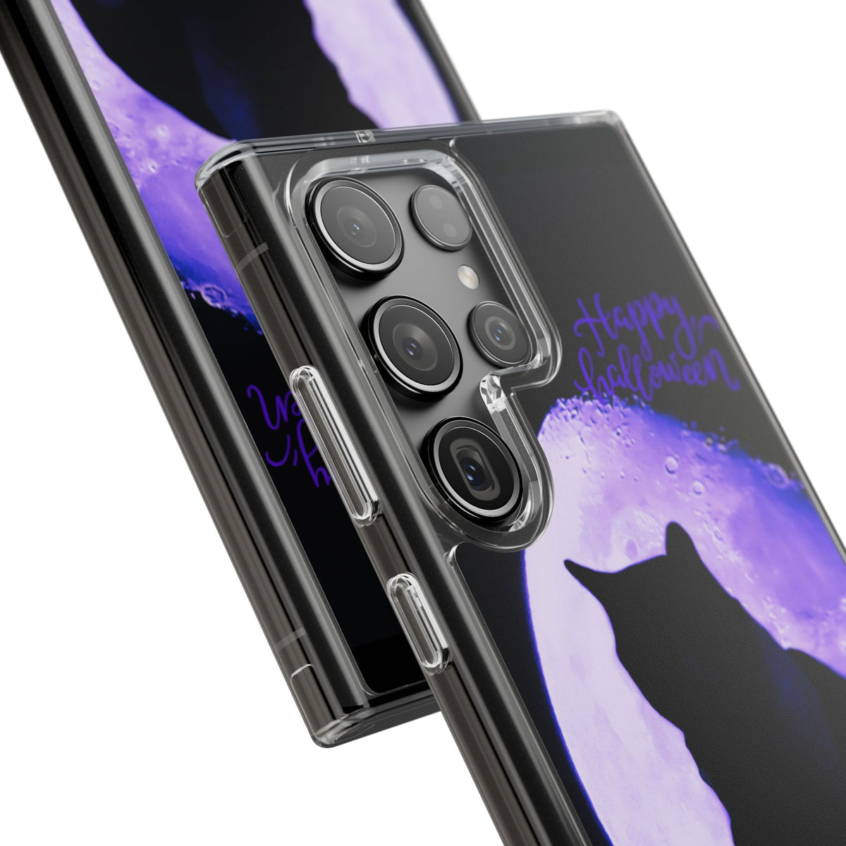 Clear Phone Case – Moonlit Familiar