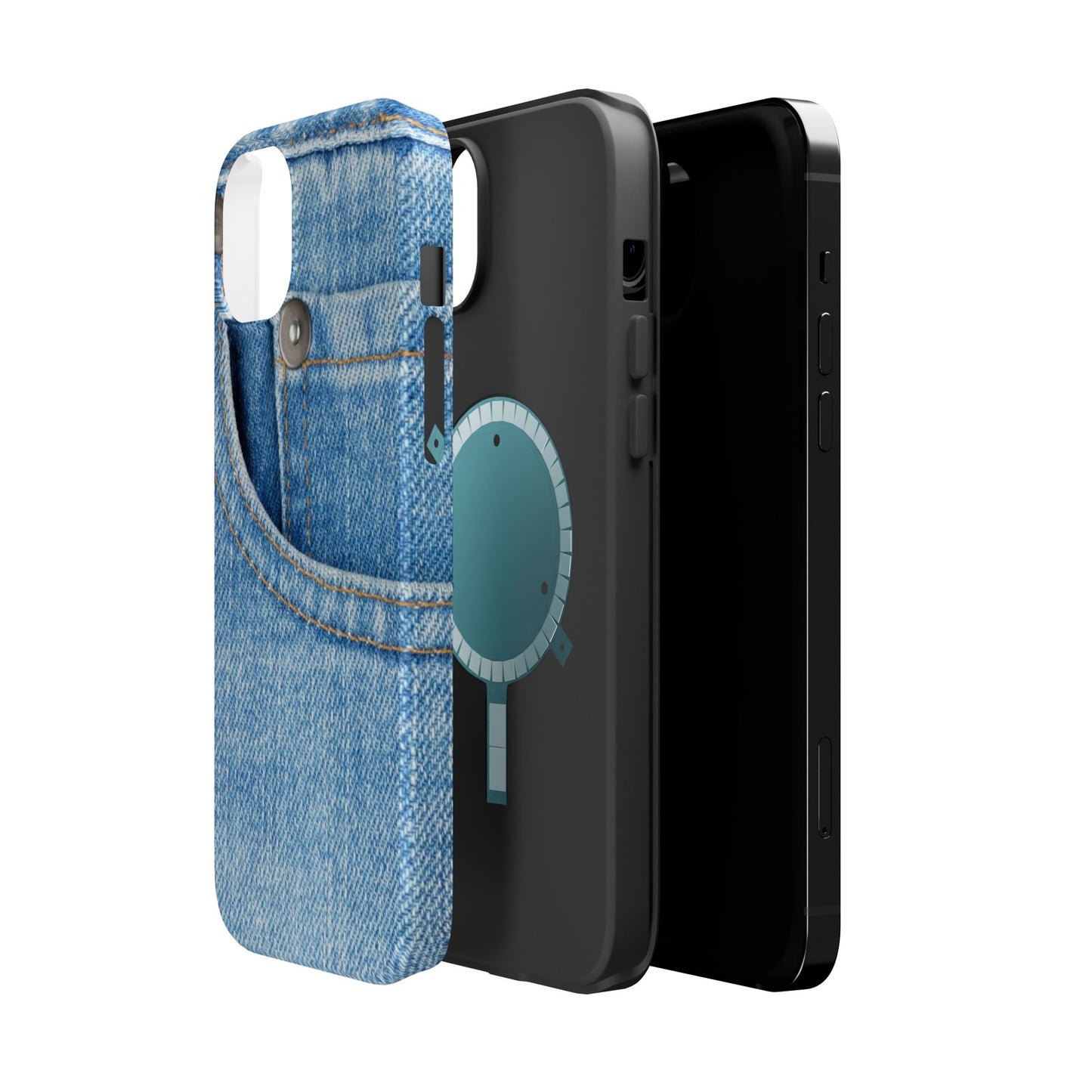 Wireless-Charging Compatible Case – Blue Jean Baby
