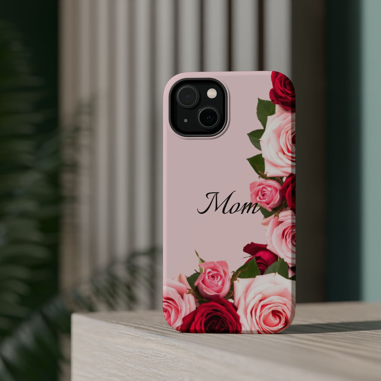 Wireless-Charging Compatible Case – Mom’s Rose Bouquet