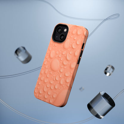 Impact-Resistant Phone Case – Apricot Rain