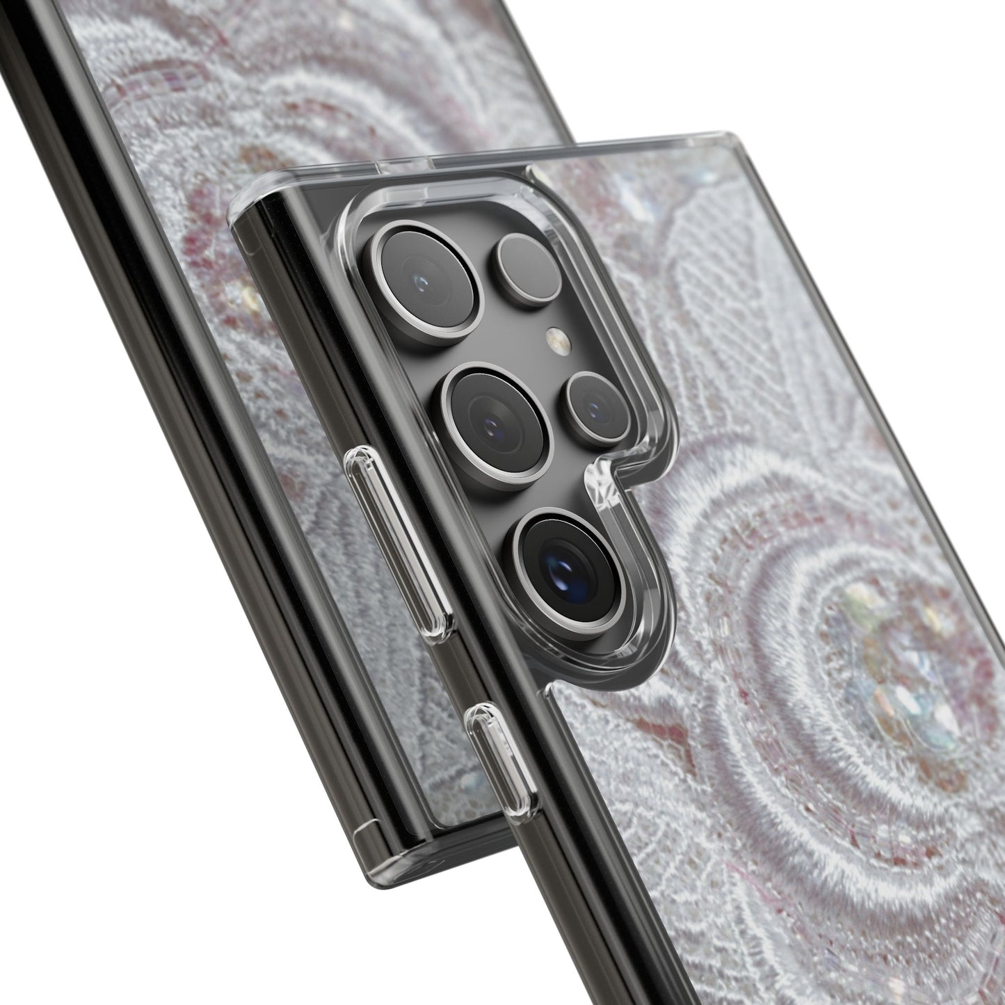 Clear Phone Case – Lace Veil
