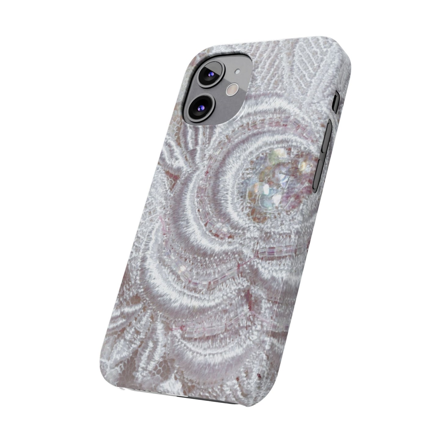 Slim Phone Case – Lace Veil