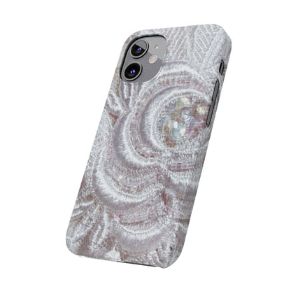 Slim Phone Case – Lace Veil