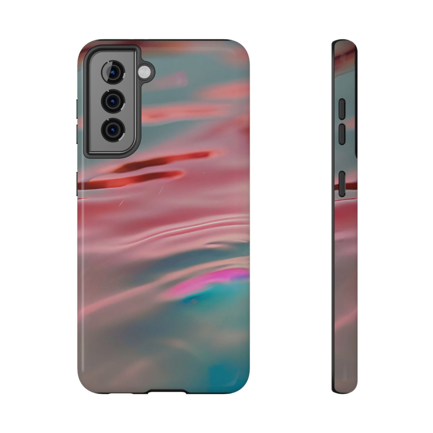 Impact-Resistant Phone Case – Liquid Sunset