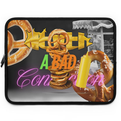 Laptop Sleeve – Never a Bad Connection Pretzel Stack