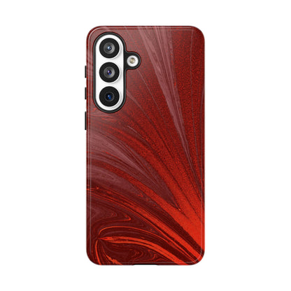 Protective Phone Case – Crimson Current