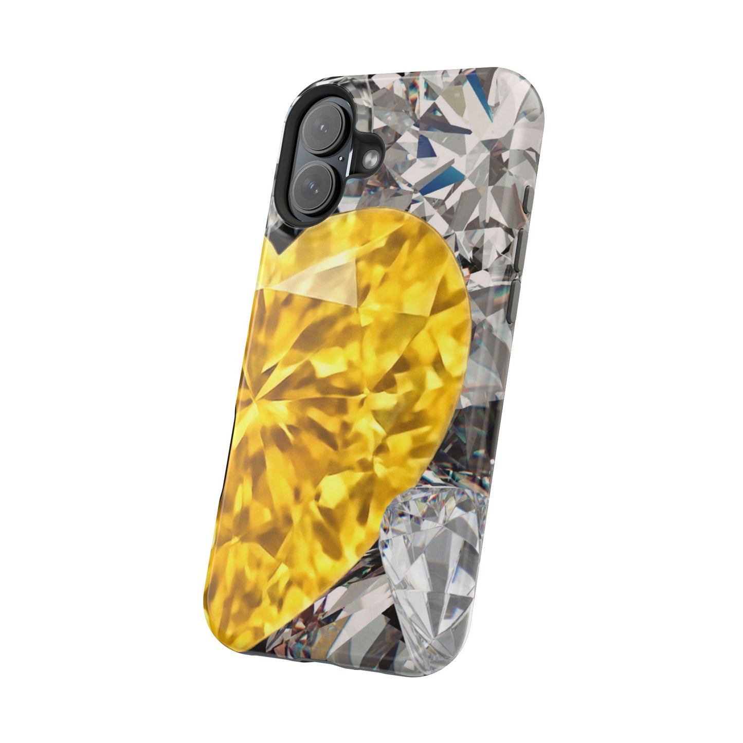 Wireless-Charging Compatible Case – Heart of Gold