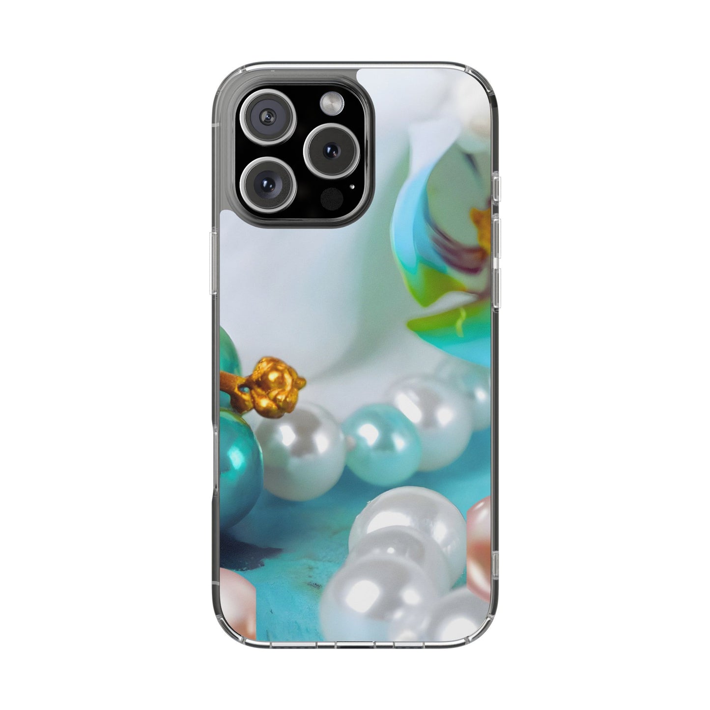 Clear Phone Case – Mermaid's Pearl
