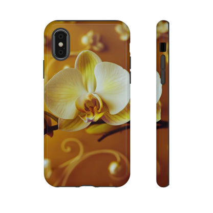 Protective Phone Case – Amber Orchid