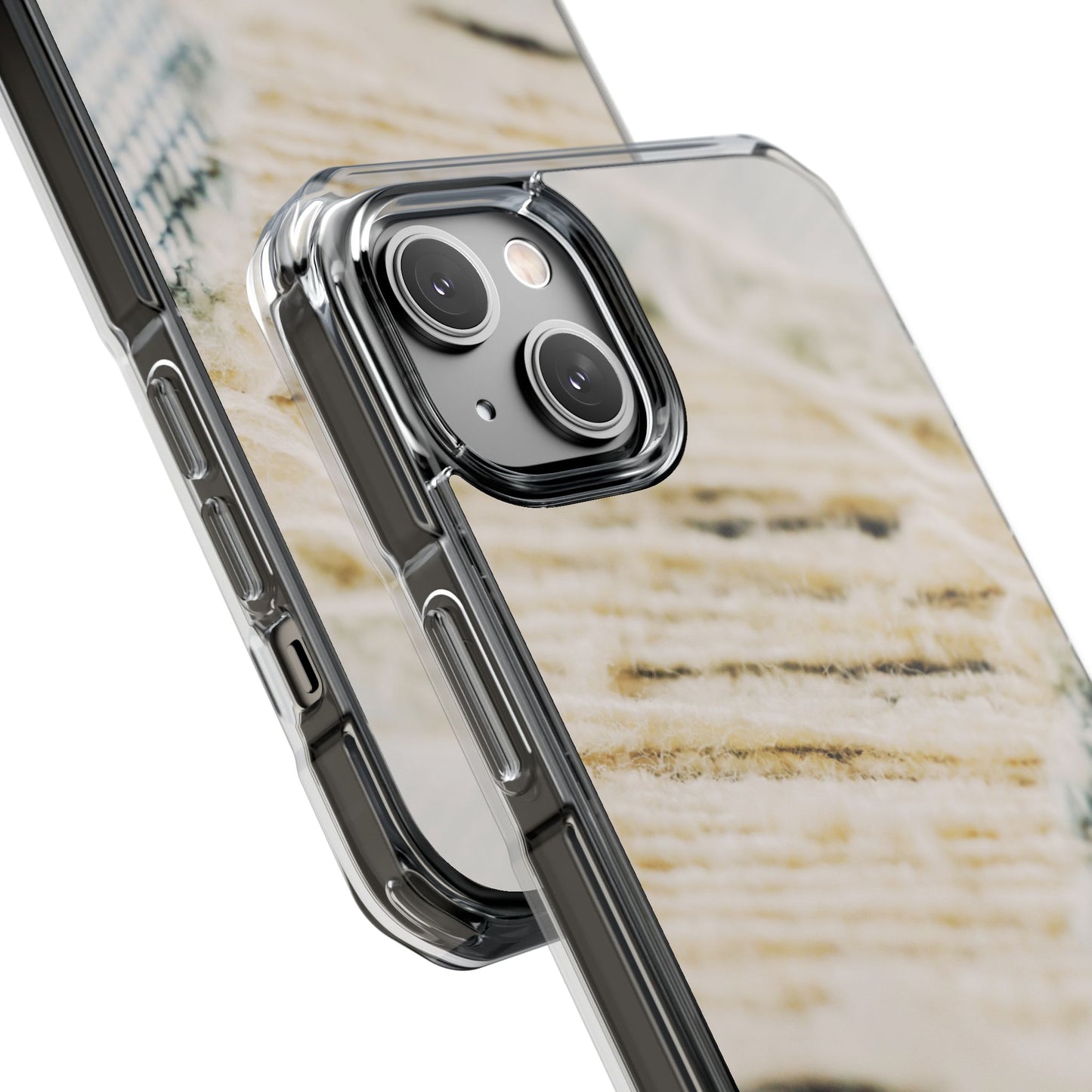 Clear Magnetic Phone Case – Woven Warmth