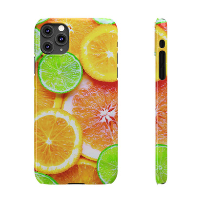 Slim Phone Case – Sunkissed Citrus