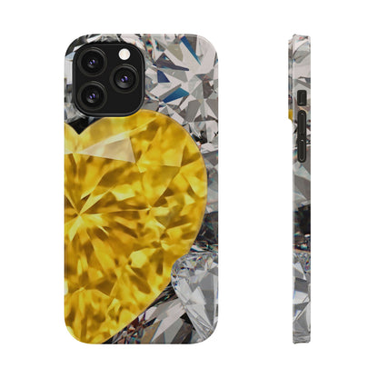 Slim Phone Case – Heart of Gold