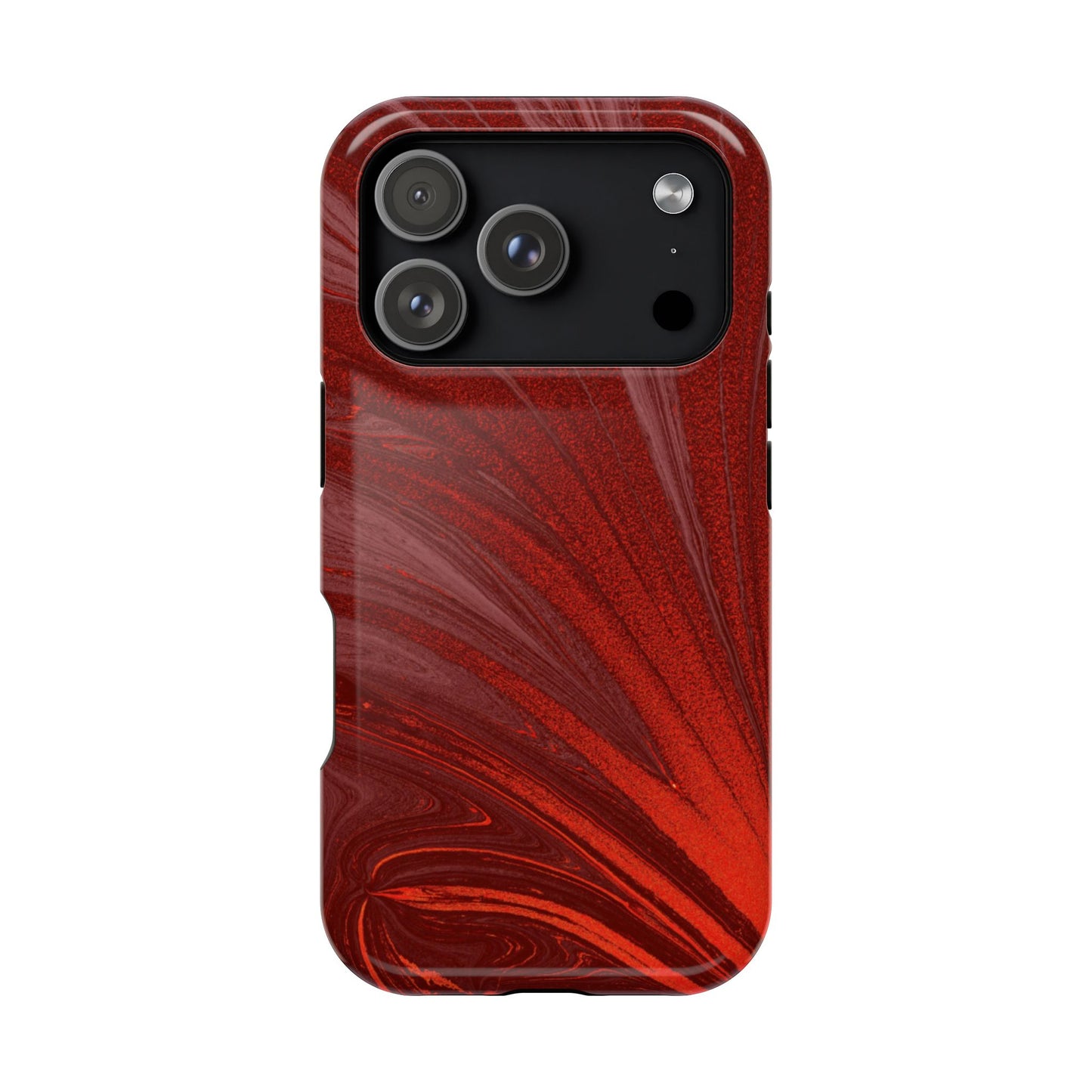 Impact-Resistant Phone Case — Crimson Current