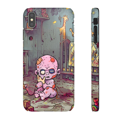 Phone Case — Creepy Cute Zombie Baby Nursery Design