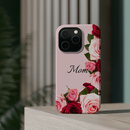 Wireless-Charging Compatible Case – Mom’s Rose Bouquet