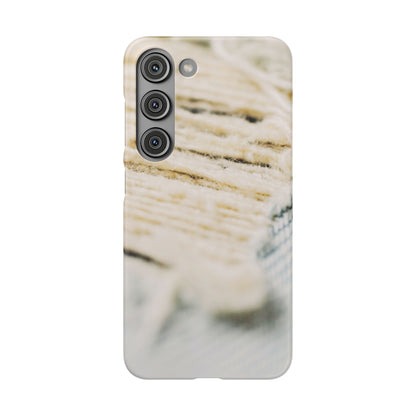 Snap Phone Case – Woven Warmth