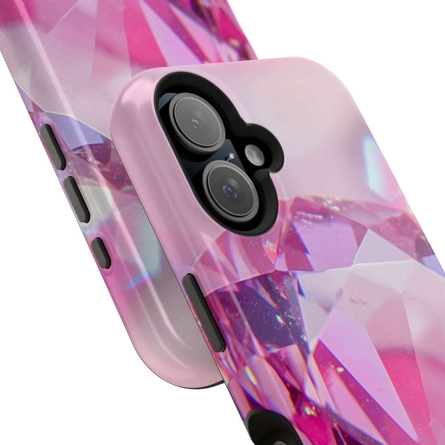 Impact-Resistant Phone Case – Pink Ice