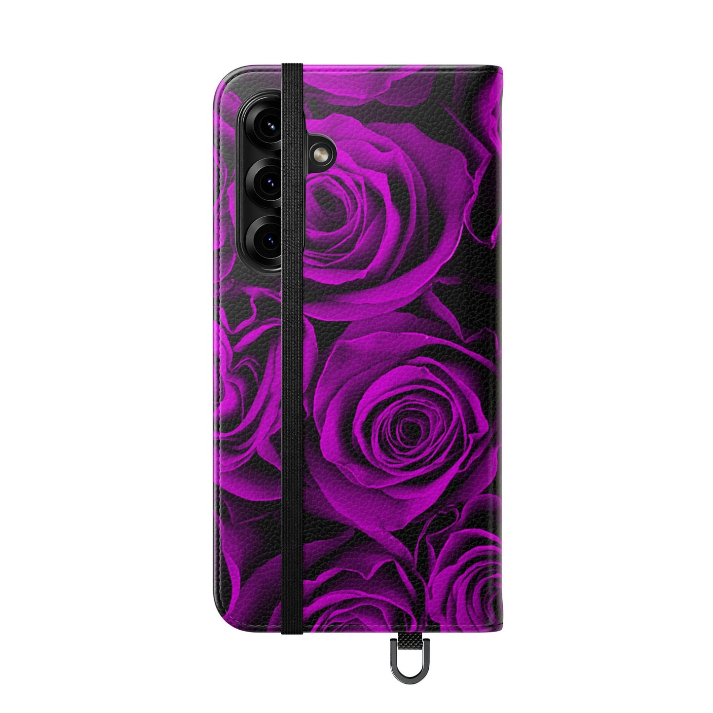 Flip Case – Amethyst Roses