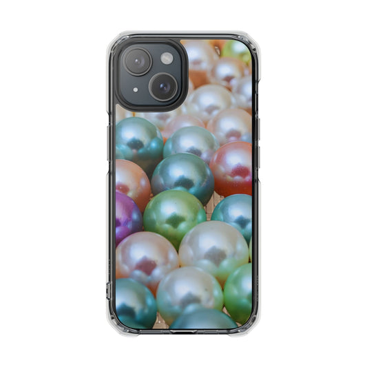 Clear Magnetic Phone Case – Pearl Pop