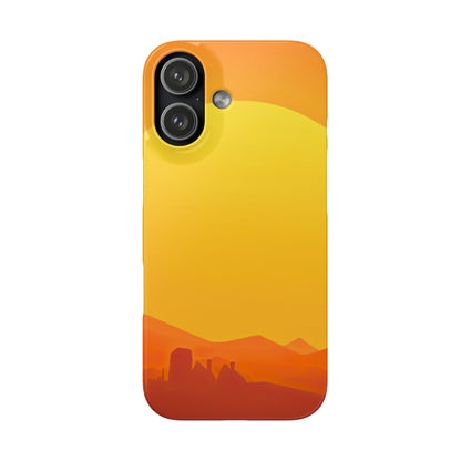 Snap Phone Case – Desert Sunrise