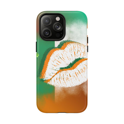 Dual-Layer Phone Case – Irish Lip St. Patrick’s Day Design